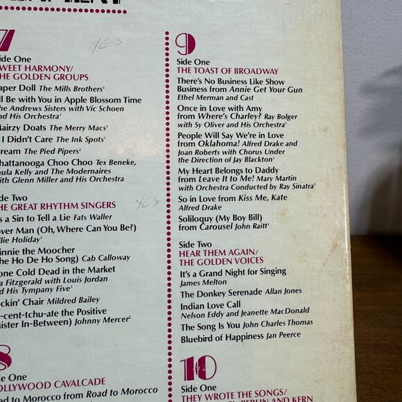 Vintage Reader's Digest Golden Age of Entertainment 10 Vinyl Records Box Set LP - Picture 12 of 16